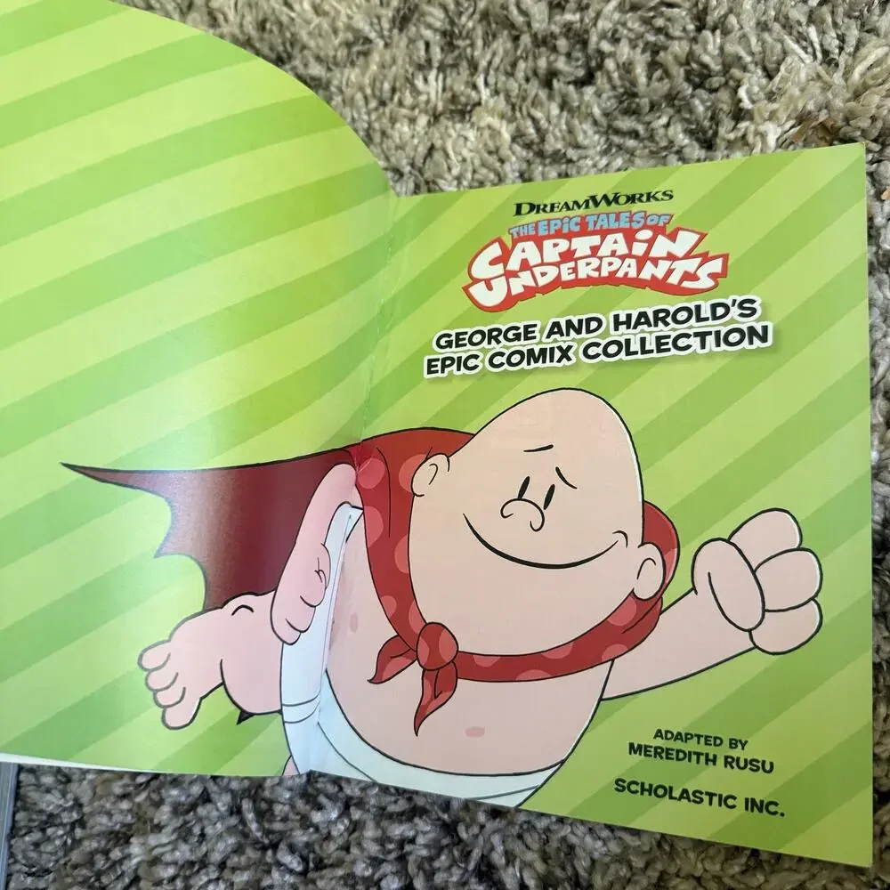 Epic Tales Captain Underpants George Harold's Comix Collection #1 Comic Book